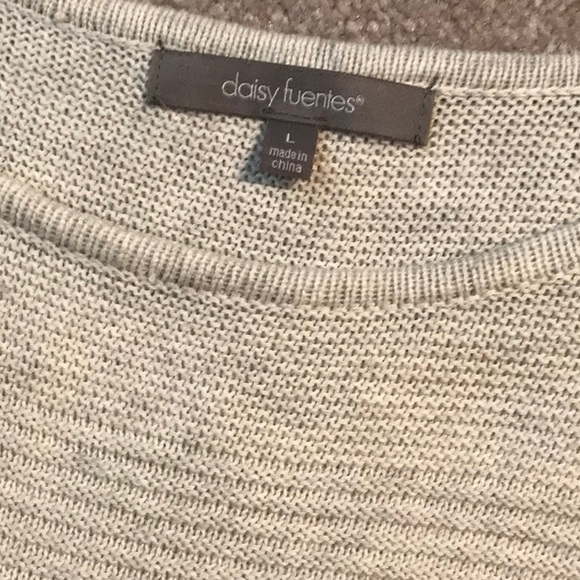 Thermal weave long lightweight tunic sweater - Picture 4 of 6